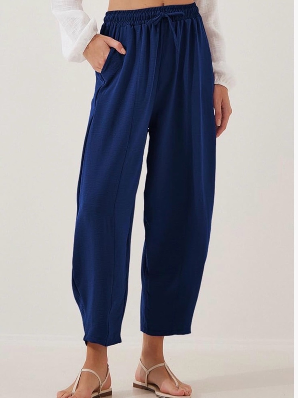 EVALESS Women's High Waisted Wide Leg Palazzo Trousers